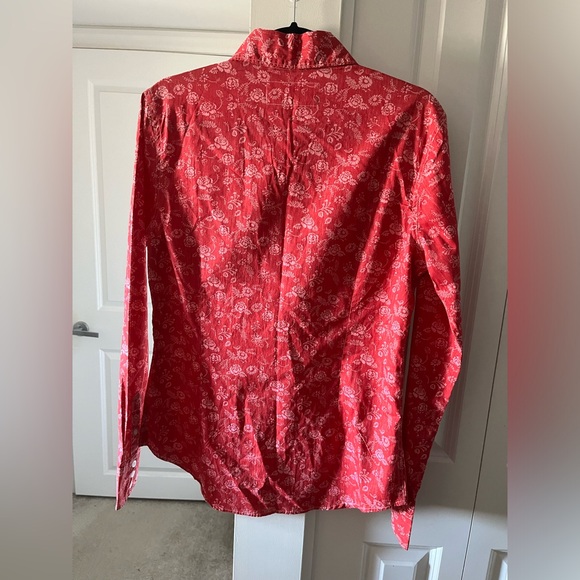 True Religion | Women's Lone-Star Floral Shirt | Size Medium - Picture 5 of 9